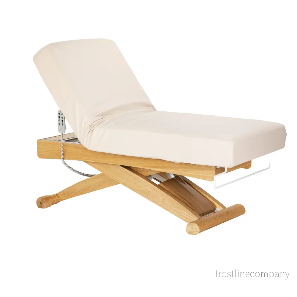 Massagebänk elektrisk Sillon Siesta Crème-Ljusbrun - Bild 3