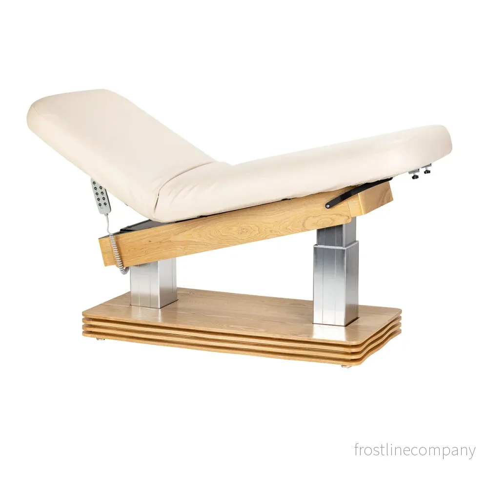 Massagebänk elektrisk Sillon Comfort Crème-Ljusbrun - Bild 3