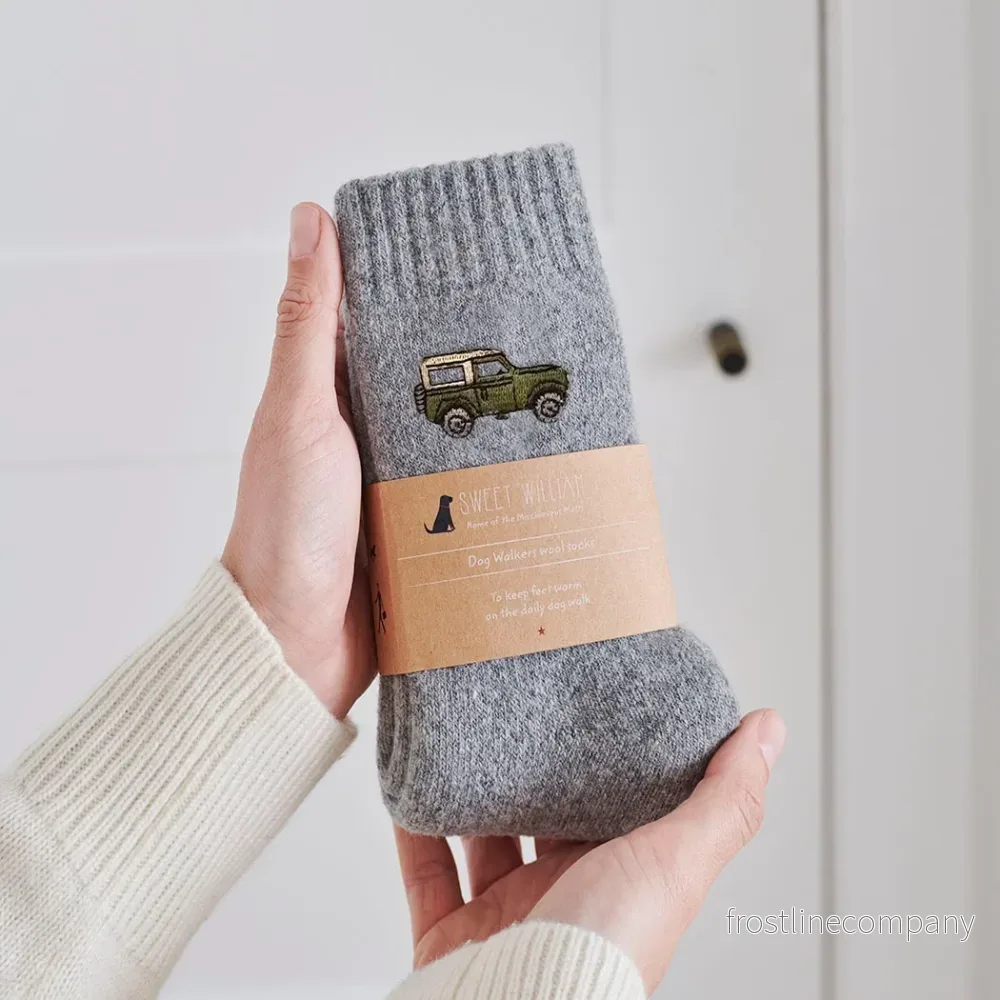 Strumpor med broderad Land Rover Strumpor med broderad Land Rover