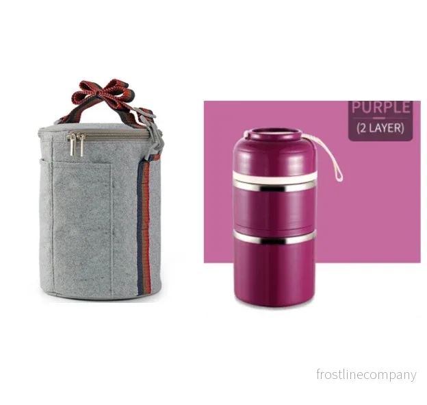 A Portable Stainless Steel Lunch Box - Bild 3