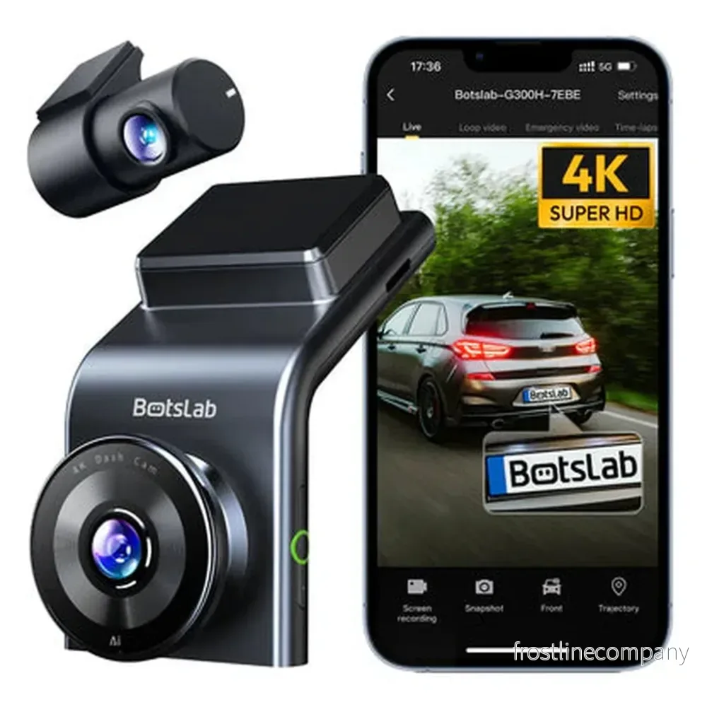 Botslab G300H Plus 4K wifi GPS 2CH 64 GB dashcam - Bild 2