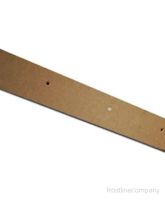 Galleriskinne MDF a 2 m. Galleriskinne MDF a 2 m.