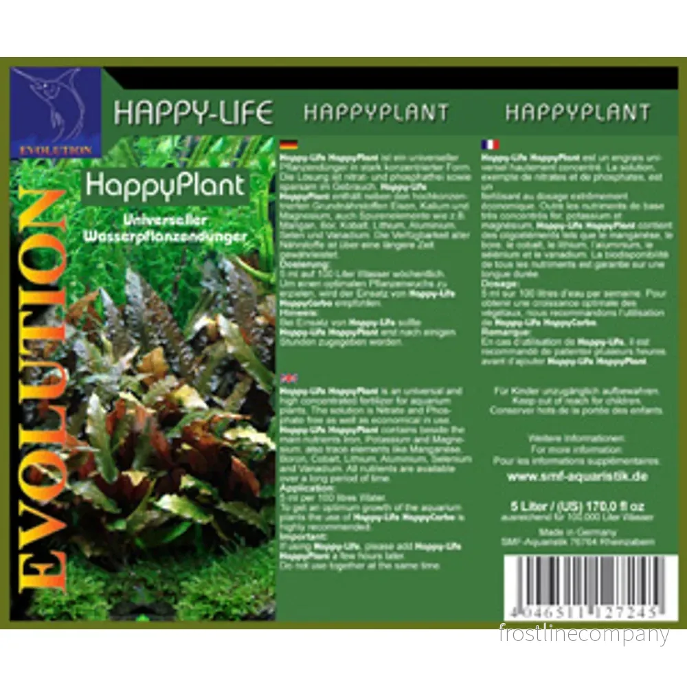 Happy Life Happy Plant – Universellt växtgödsel för akvarium - Bild 3