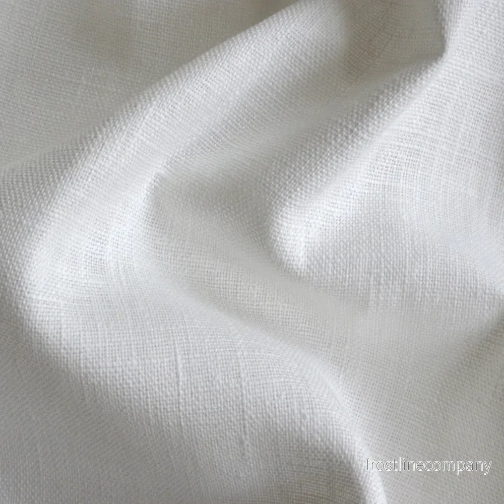 Roman Blinds White Linen