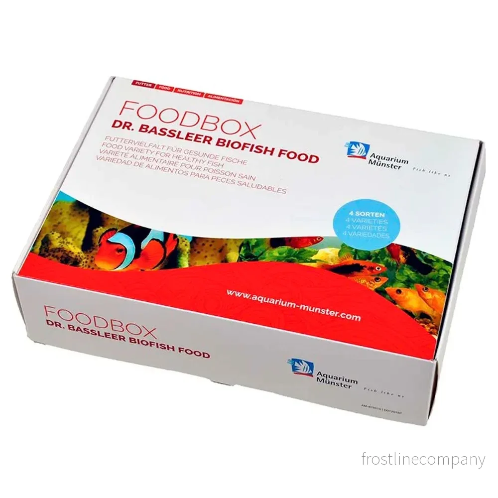 Dr. Bassleer Biofish FoodBox Fish 4x60g
