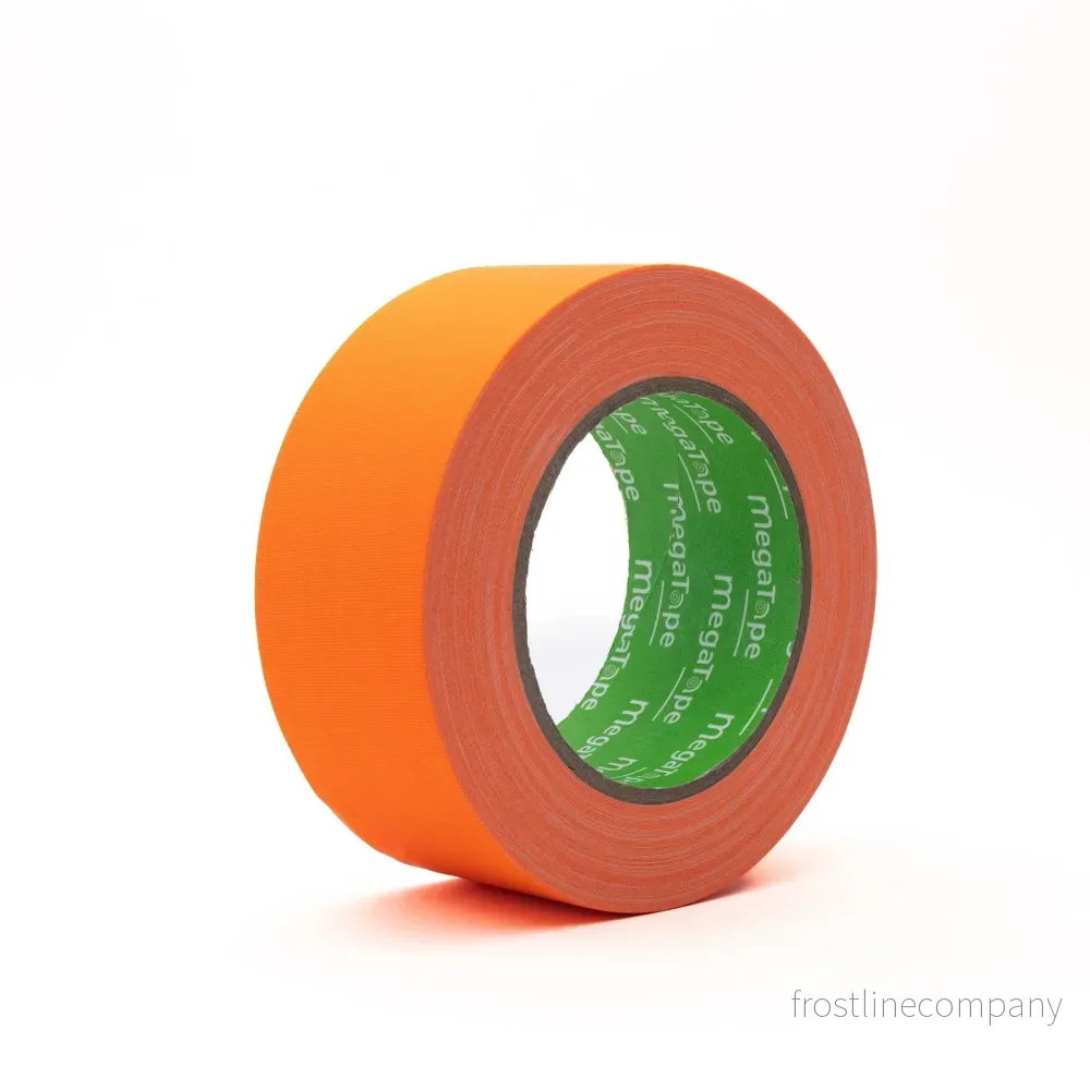 12x MegaTape UT120 · överskrivbar · fluor-gaffatejp · 50 mm x 25 m · Orange 12x MegaTape UT120 · överskrivbar · fluor-gaffatejp · 50 mm x 25 m · Orange