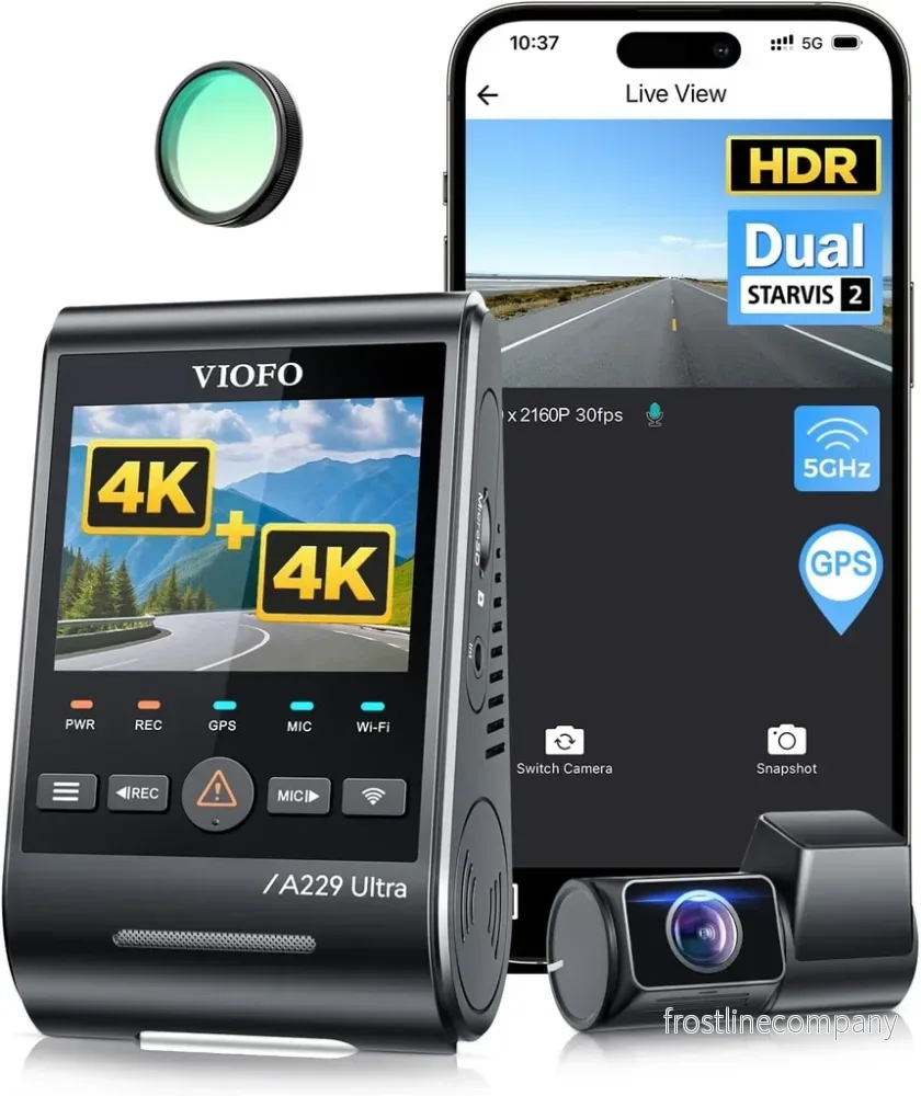 Viofo A229 Ultra 2CH 4K Wifi GPS dashcam Viofo A229 Ultra 2CH 4K Wifi GPS dashcam