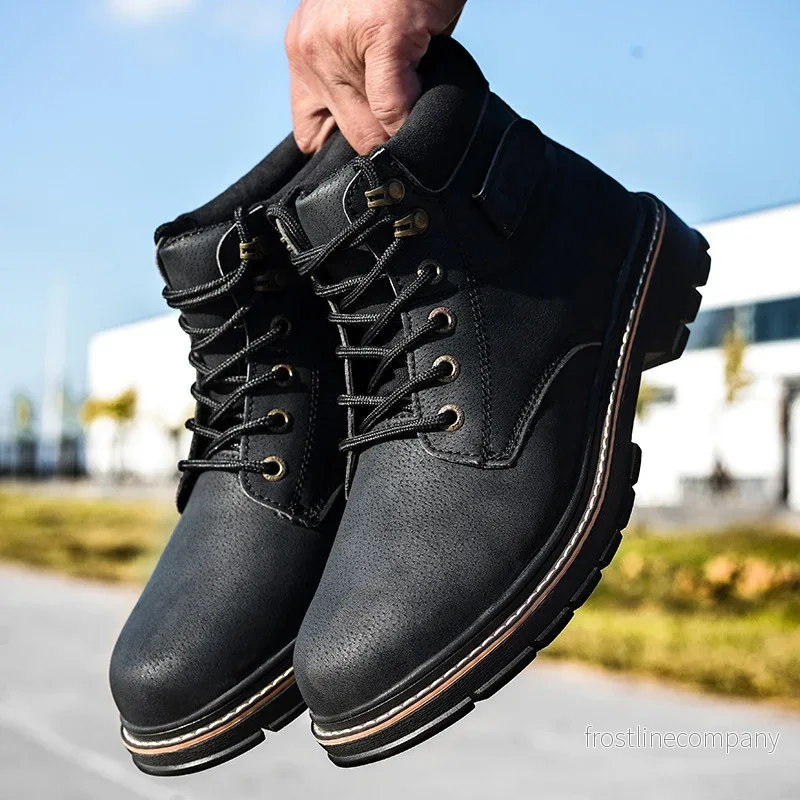 Lätta och Slitstarka Skyddsskor med Ståltåhätta & Punkteringsskydd (Safety Boots) - Bild 3