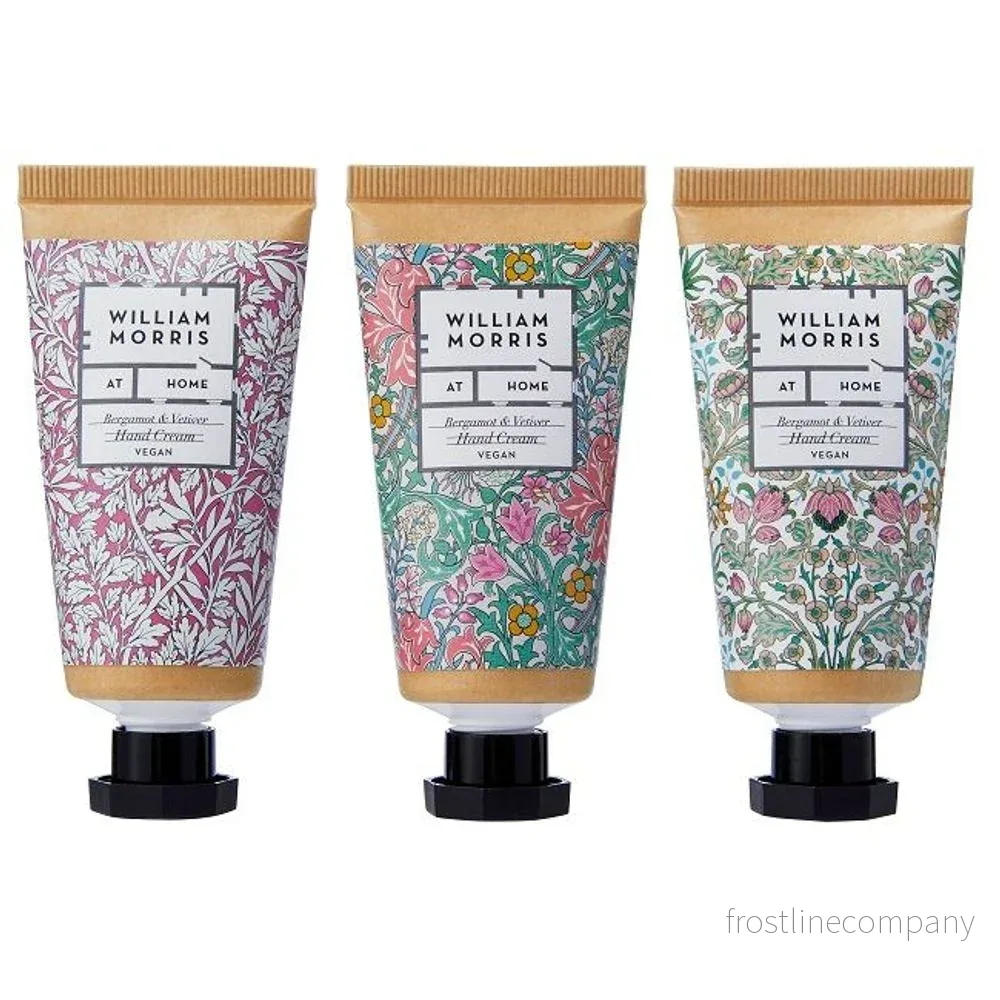 William Morris 3 x handkräm i presentförpackning Bergamott Vetiver - Bild 2