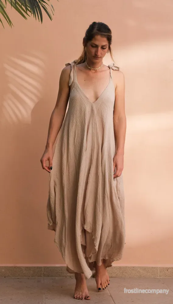 Jumpsuit dress – assymetrisk