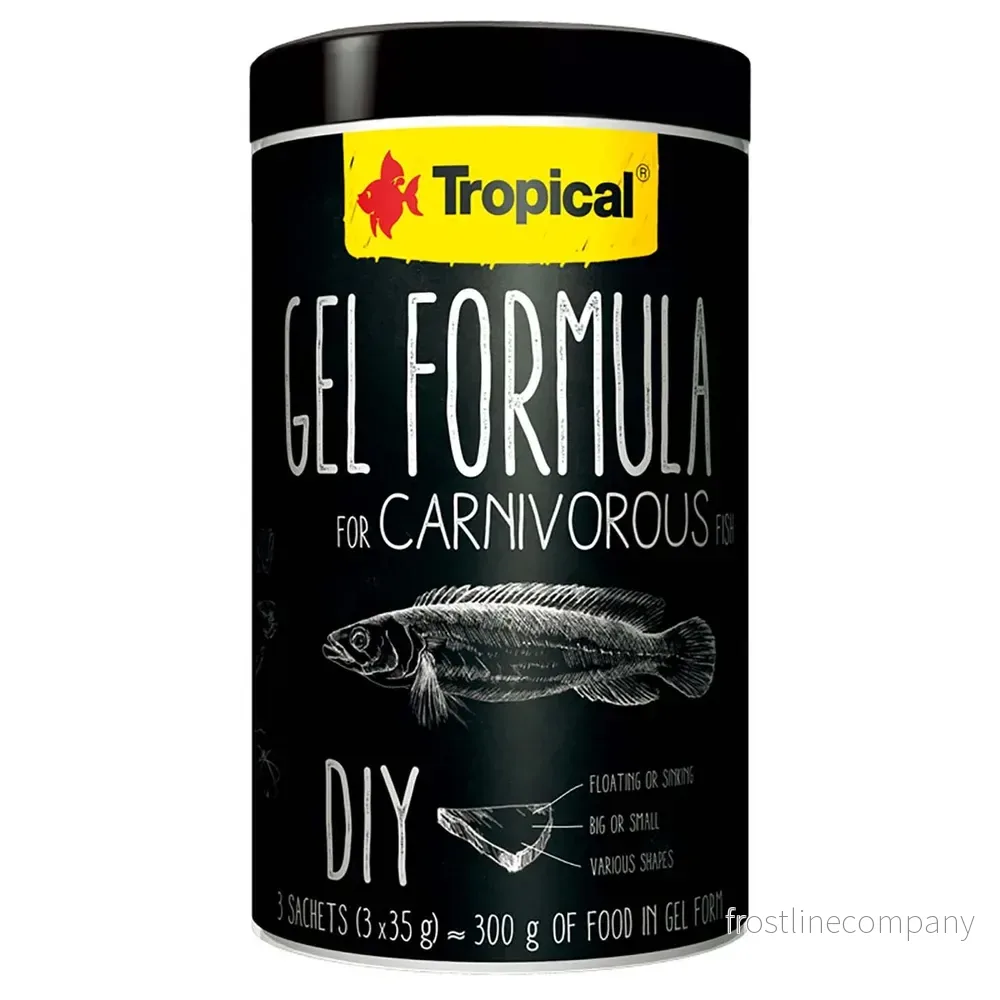 Tropical Gel Formula Carnivore 1000 ml/105 g (3 × 35 g) – gelfoder Tropical Gel Formula Carnivore 1000 ml/105 g (3 × 35 g) – gelfoder