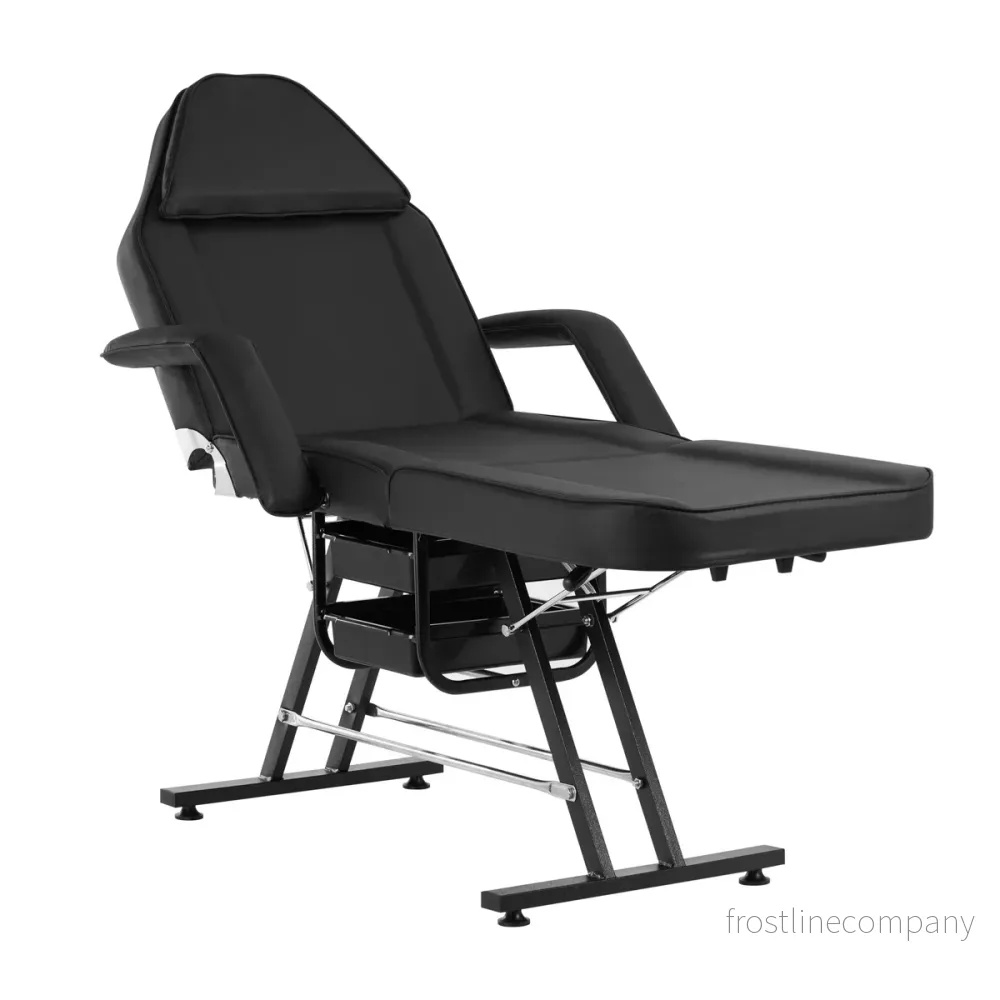 Behandlingsstol Sillon med lådor - Svart - Bild 3