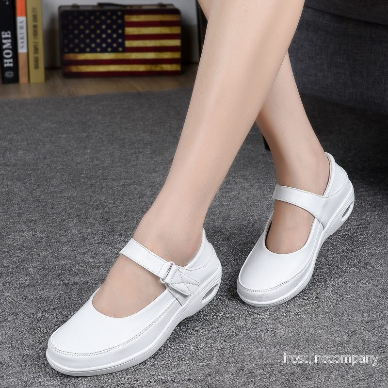 Bekväma Sköterskeskor & Arbetsskor – Slitstarka Mary Jane Slip-on för Dam Bekväma Sköterskeskor & Arbetsskor – Slitstarka Mary Jane Slip-on för Dam