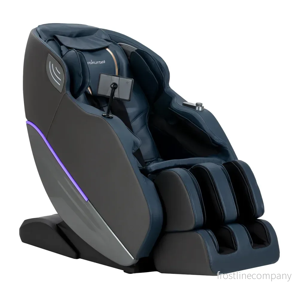 Massagestoel Elektrisch Sakura Maximus 809 3D Blauw Massagestoel Elektrisch Sakura Maximus 809 3D Blauw