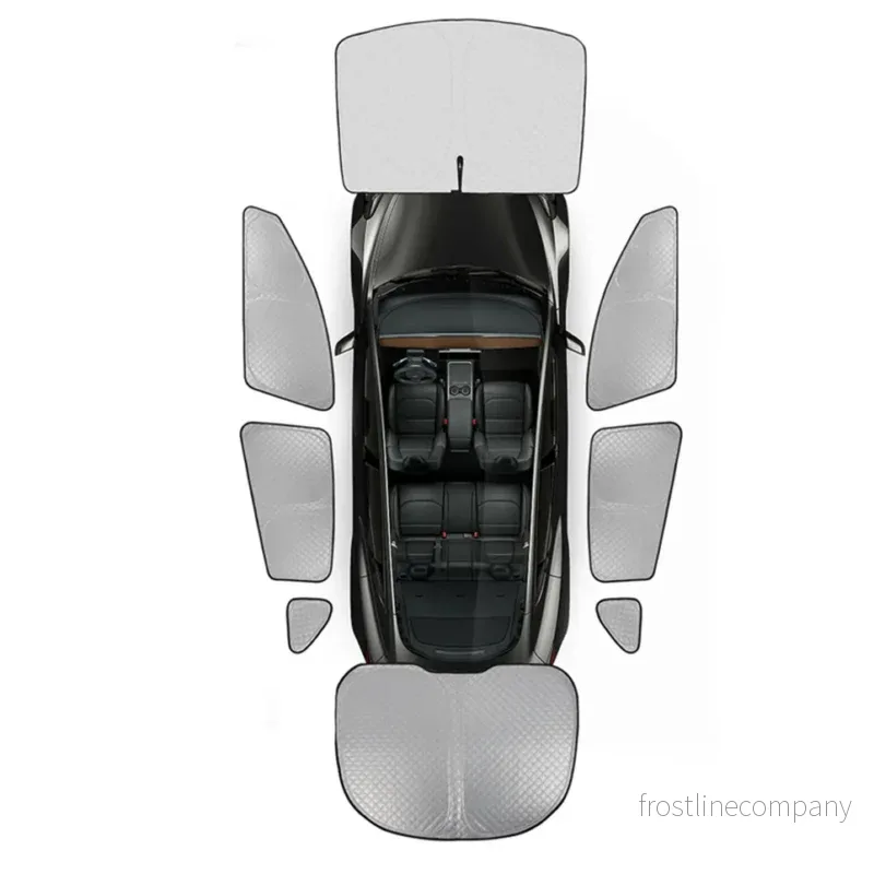 Tesla Model Y – solskyddsset för fönster Tesla Model Y – solskyddsset för fönster