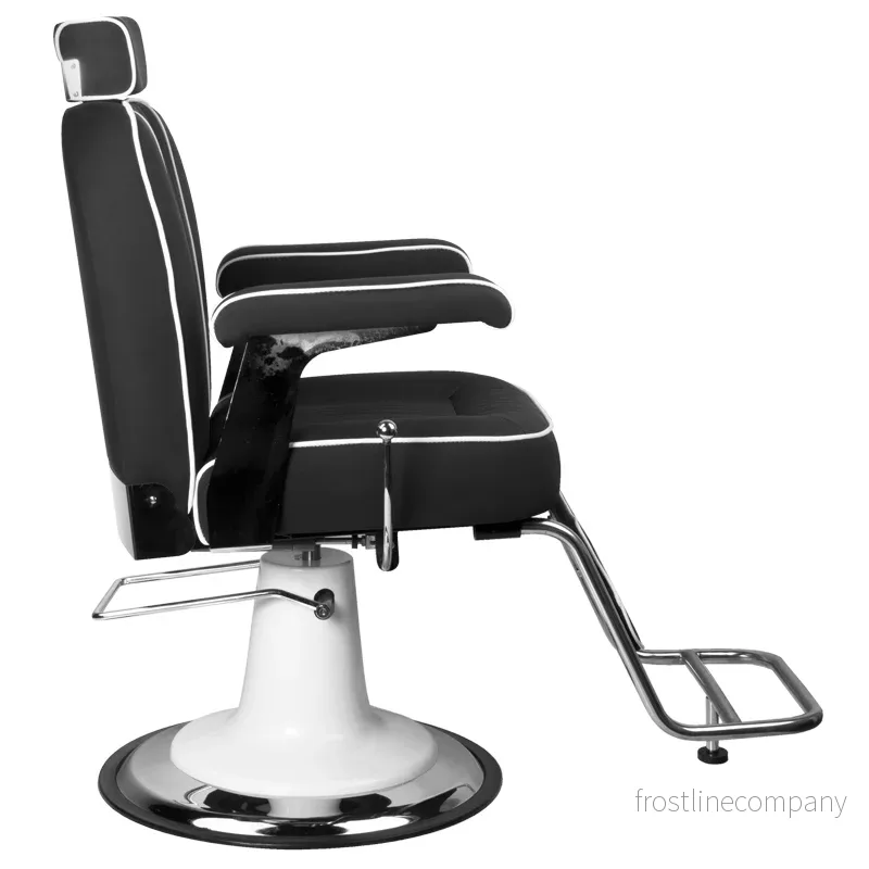 Barberstol Gabbiano Amadeo - Svart - Bild 2