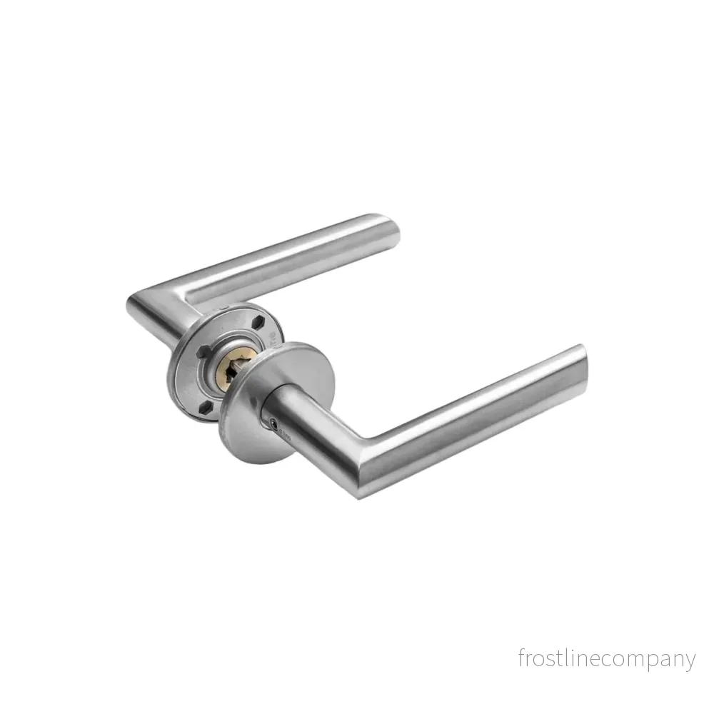 Dörrtrycke Lever handle FF borstad rostfritt Dörrtrycke Lever handle FF borstad rostfritt