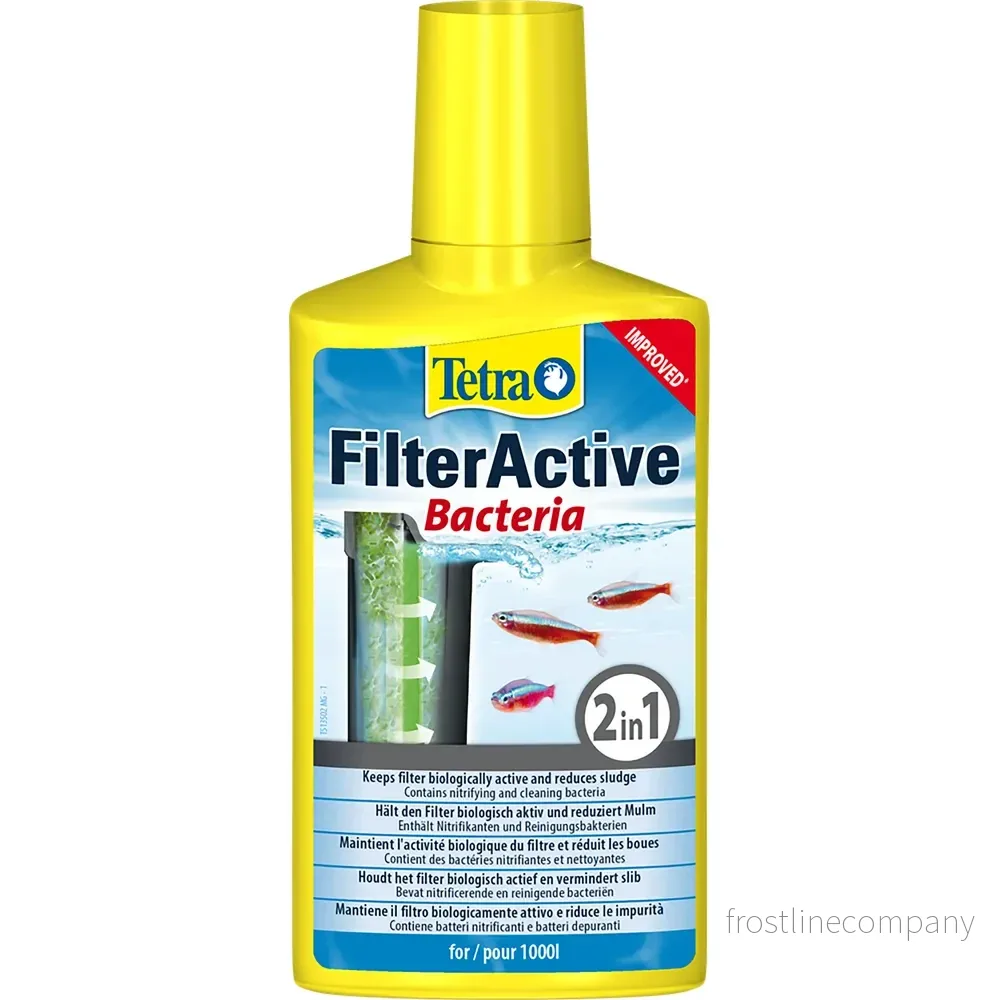 Tetra FilterActive – Bakteriestart för rent och hälsosamt vatten 250ml