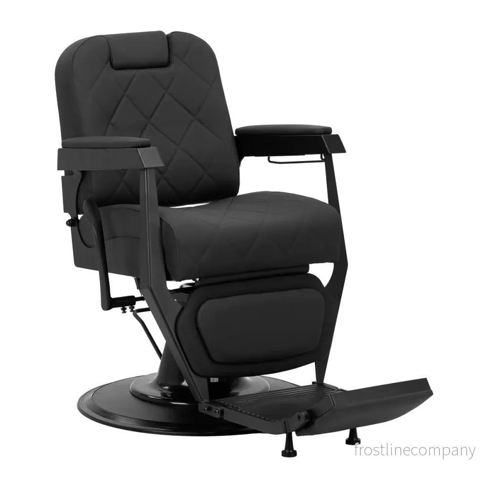 Barberstol Gabbiano Bruno Svart-Svart Barberstol Gabbiano Bruno Svart-Svart