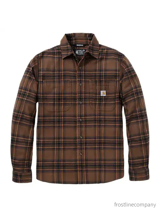 Carhartt Flanellskjorta Rutig Red Duck