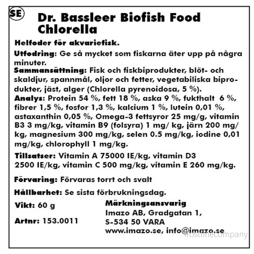Dr. Bassleer BioFish Food Chlorella - Bild 3