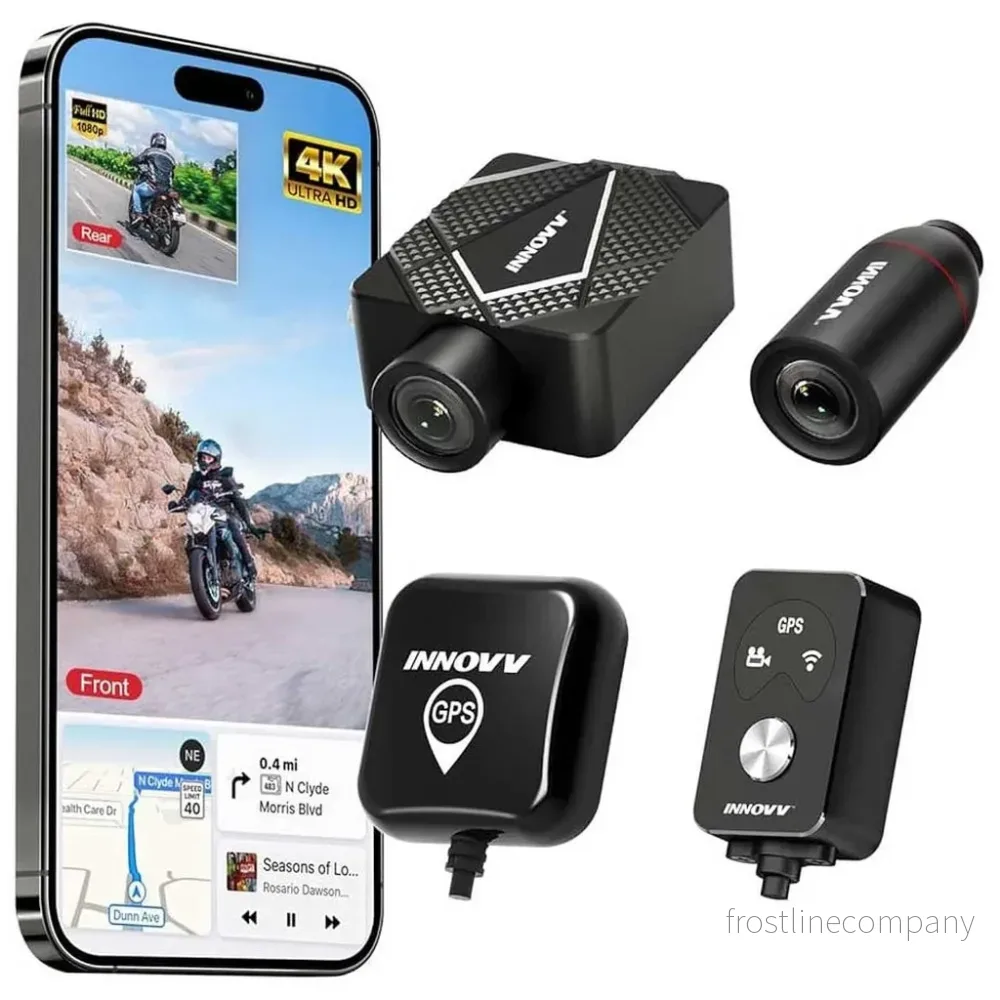 Innovv K5 2CH Dual True 4K Wifi GPS motor dashcam Innovv K5 2CH Dual True 4K Wifi GPS motor dashcam