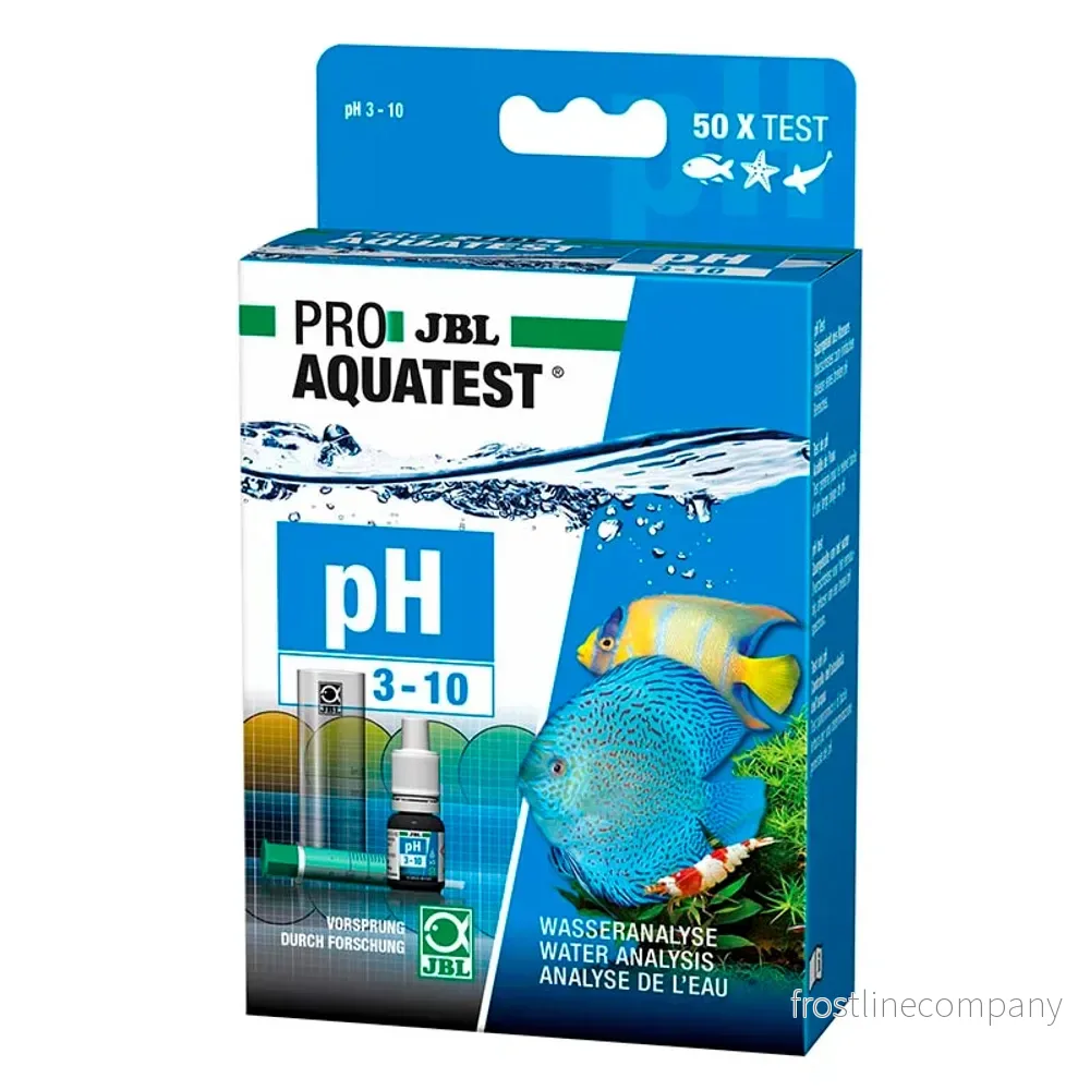 JBL ProAquaTest pH 3.0–10.0 – Droppstest (50 mätningar) JBL ProAquaTest pH 3.0–10.0 – Droppstest (50 mätningar)
