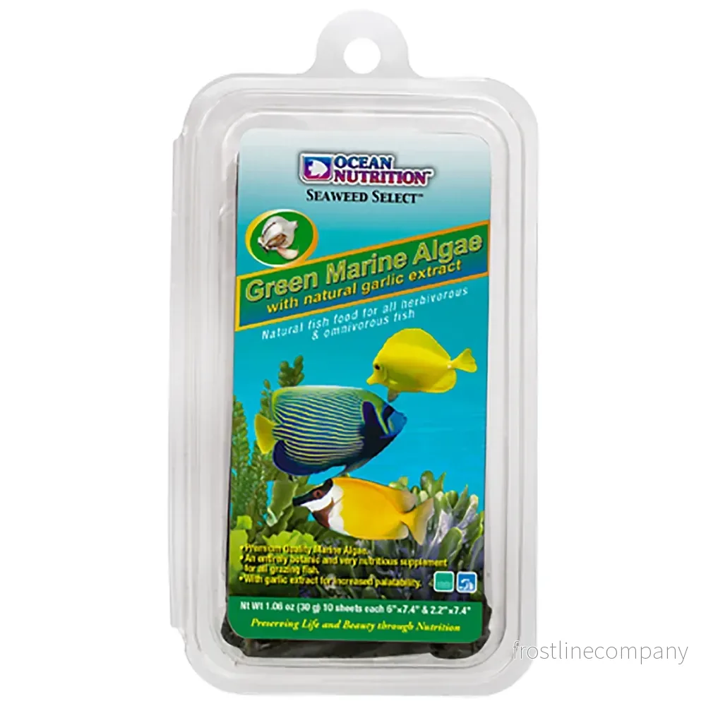Ocean Nutrition Seaweed Select Green Marine Algae – Algark med vitlök - Bild 3