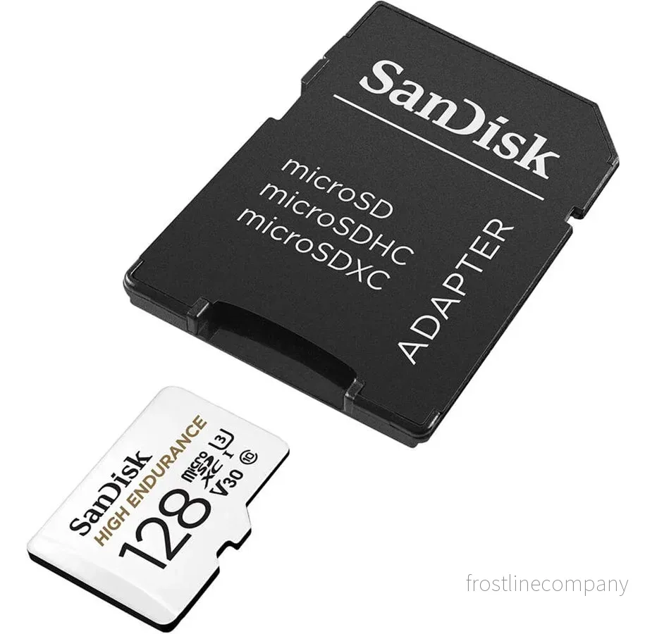 SanDisk 128 GB High Endurance U3 V30 microSD-kort - Bild 2