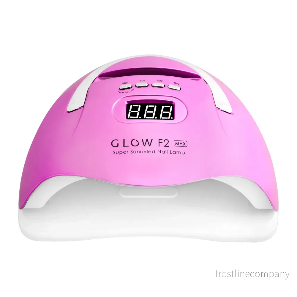 Glow F2 UV LED Nagellampa 220W - Rosa - Bild 3