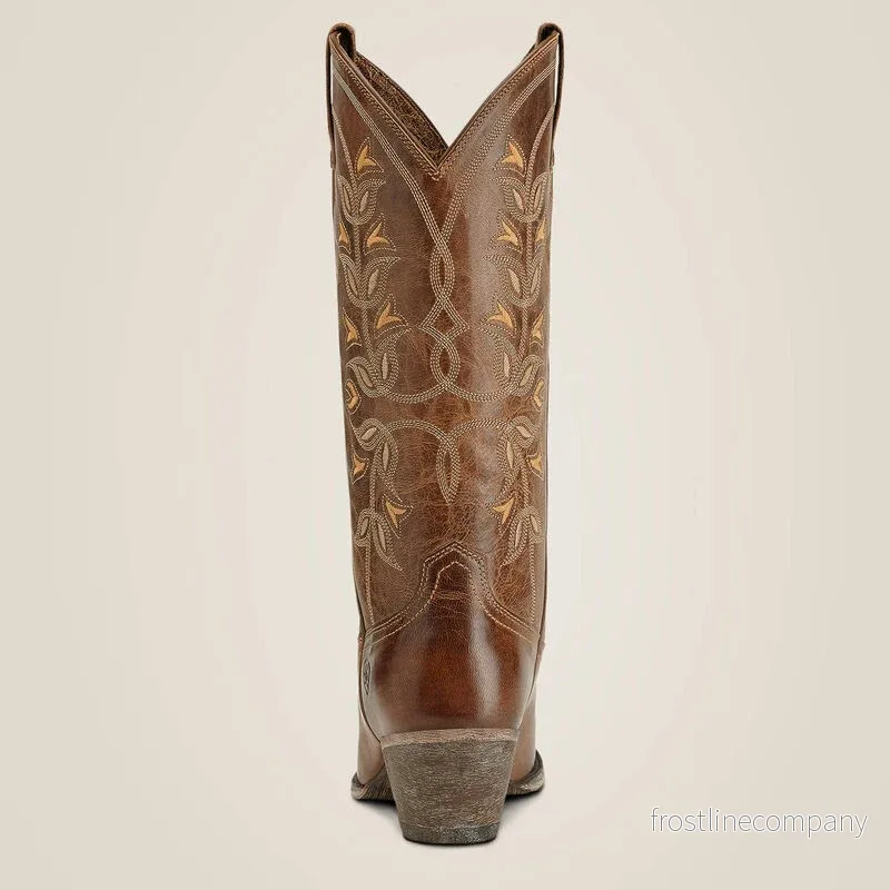 Ariat Desert Holly Almond Toe Pearl Western Boot - Bild 2