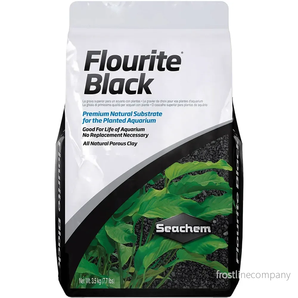 Seachem Flourite Black 2–9mm – Stilrent och järnrikt bottensubstrat för växtakvarier Seachem Flourite Black 2–9mm – Stilrent och järnrikt bottensubstrat för växtakvarier