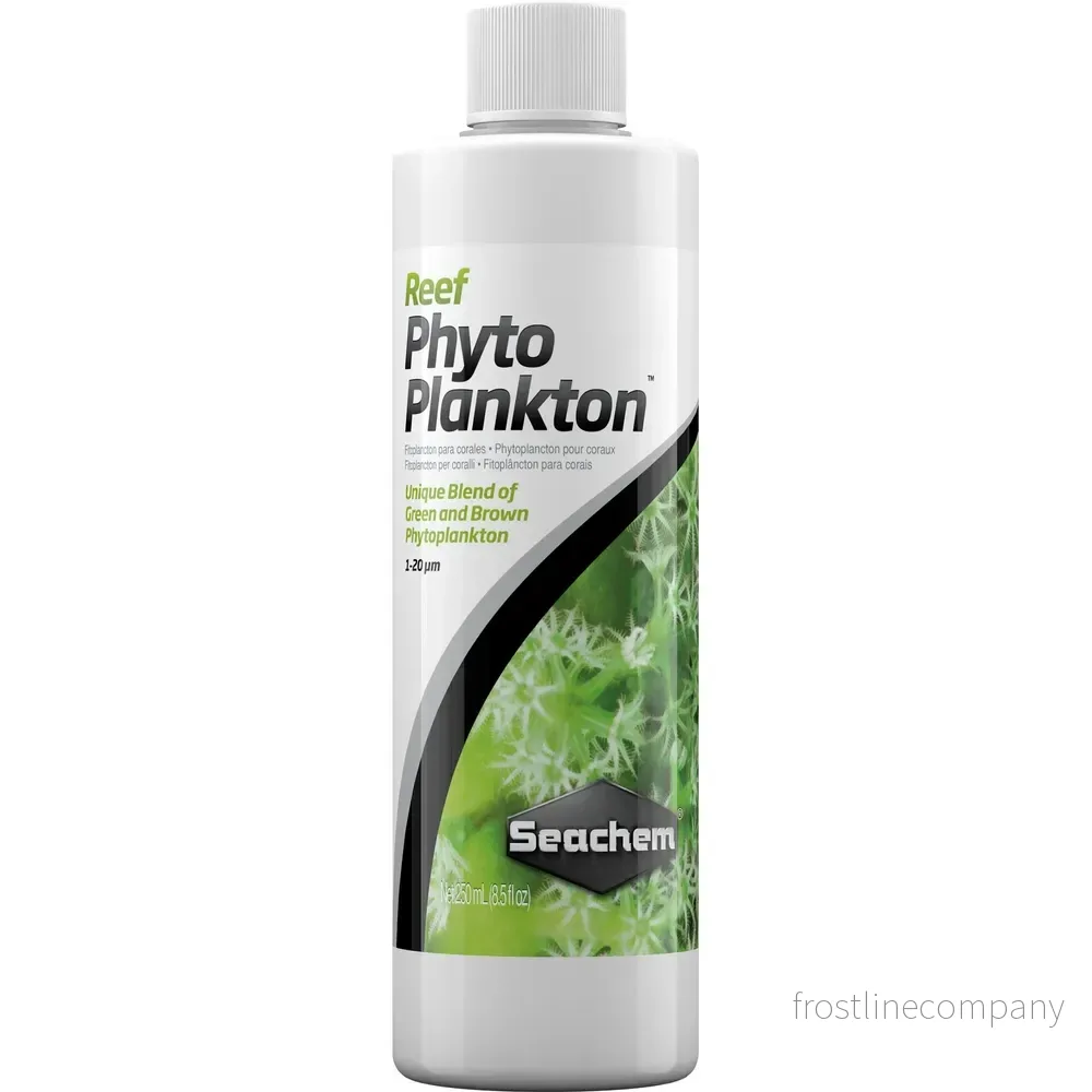 Seachem Reef Phytoplankton 250ml – Koncentrerad blandning av grönt & brunt växtplankton Seachem Reef Phytoplankton 250ml – Koncentrerad blandning av grönt & brunt växtplankton
