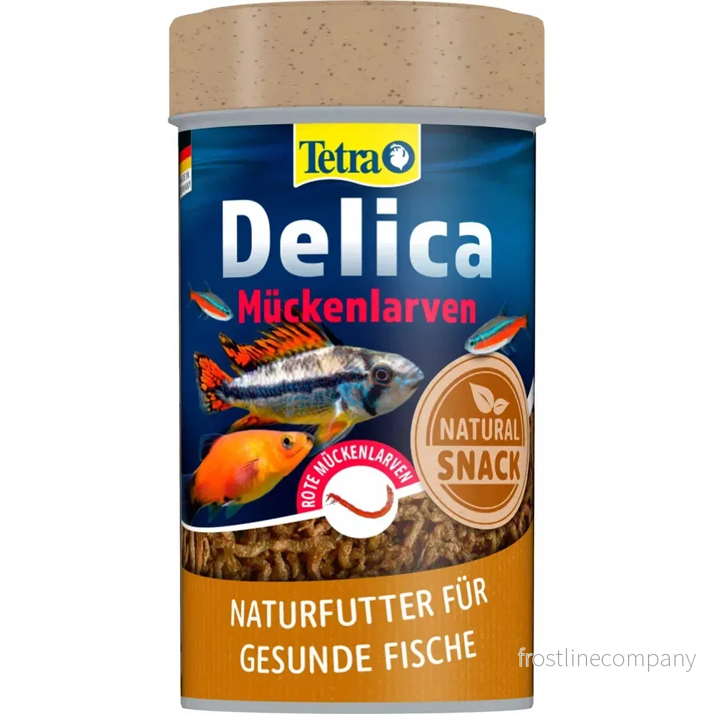 Tetra Delica Bloodworms frystorkade röda mygglarver – 100 ml Tetra Delica Bloodworms frystorkade röda mygglarver – 100 ml