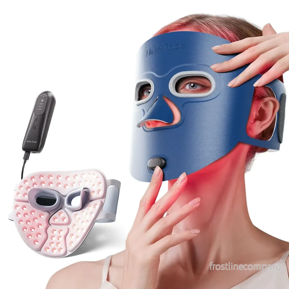 LED Ansiktsmask 3D - Photon Beauty Mask 4 Färger USB - Bild 3