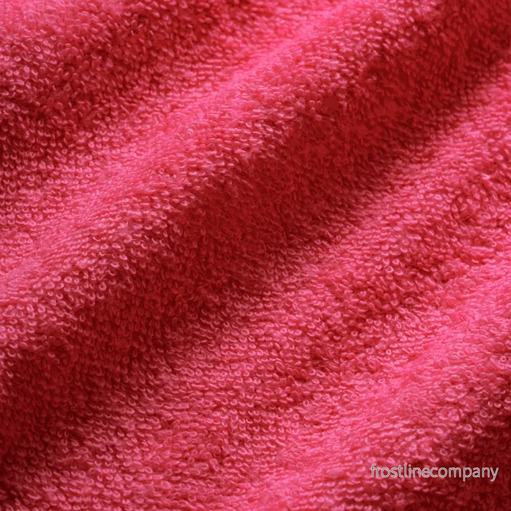 Bänkskydd i frotté för behandlingsstol 190x60 cm - Fuchsia - Bild 2