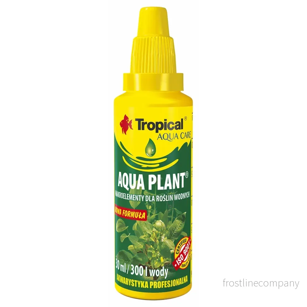Tropical Aqua Plant 10x30ml – Flytande gödsel för växtakvarier