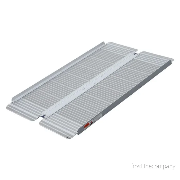 Körningsrampe, hopfällbar, aluminium, 180 x 71,5 cm (270 kg).