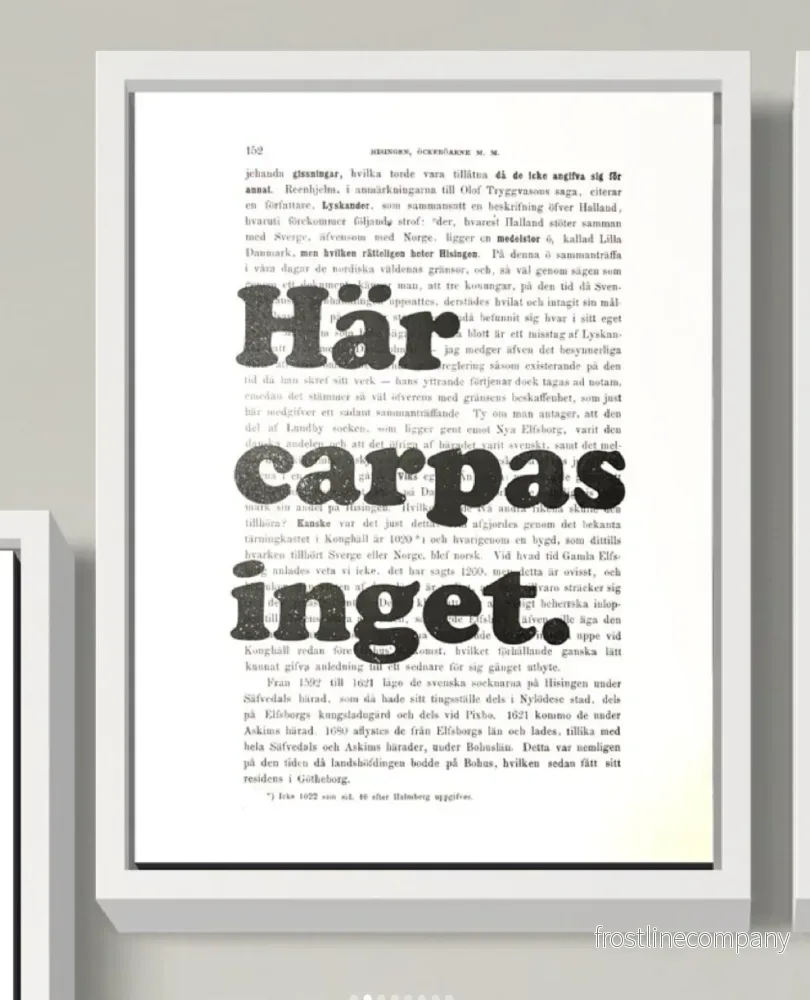 Print med arga budskap - Bild 2