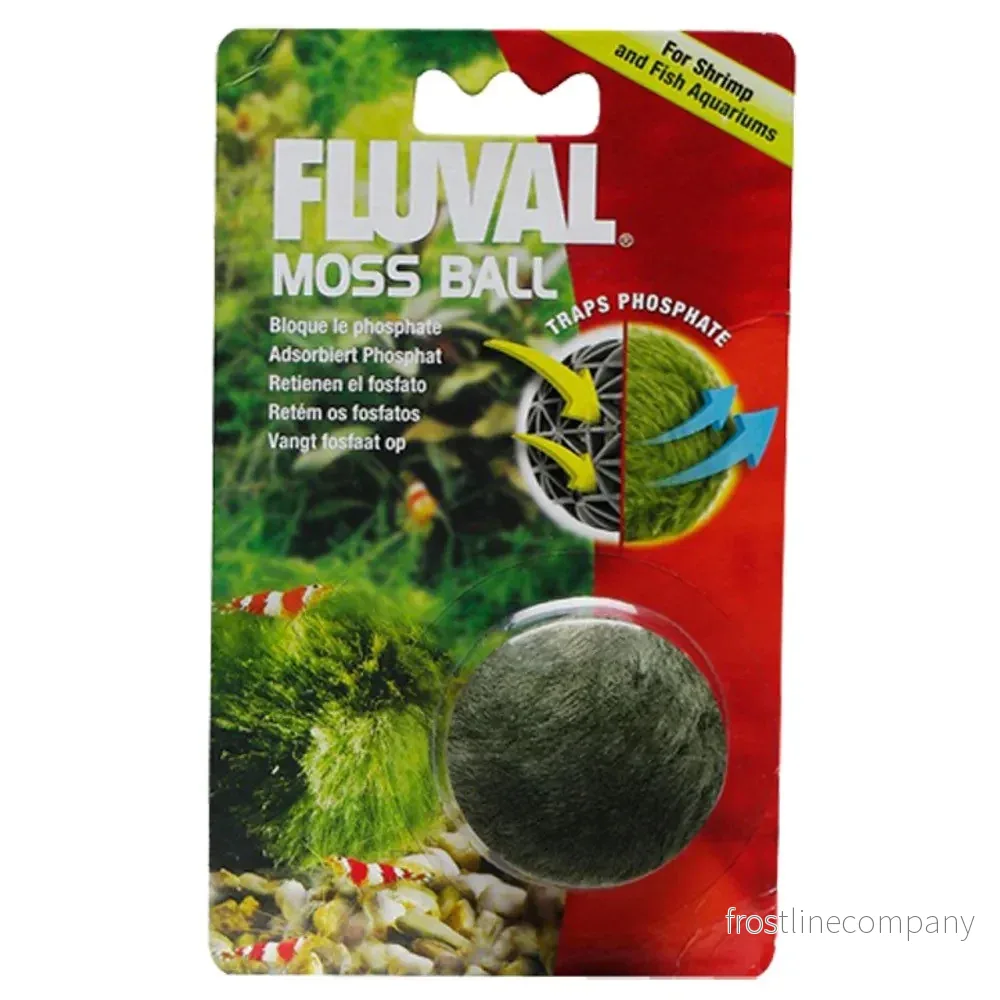 Fluval Mossball Fosfatabsorberande 4,5cm Fluval Mossball Fosfatabsorberande 4,5cm