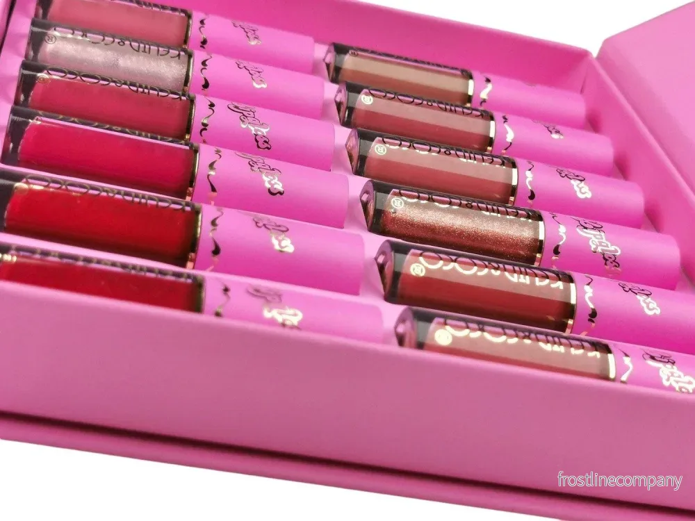 Halloween Smink Lipgloss Set 12 Pack Läppstift