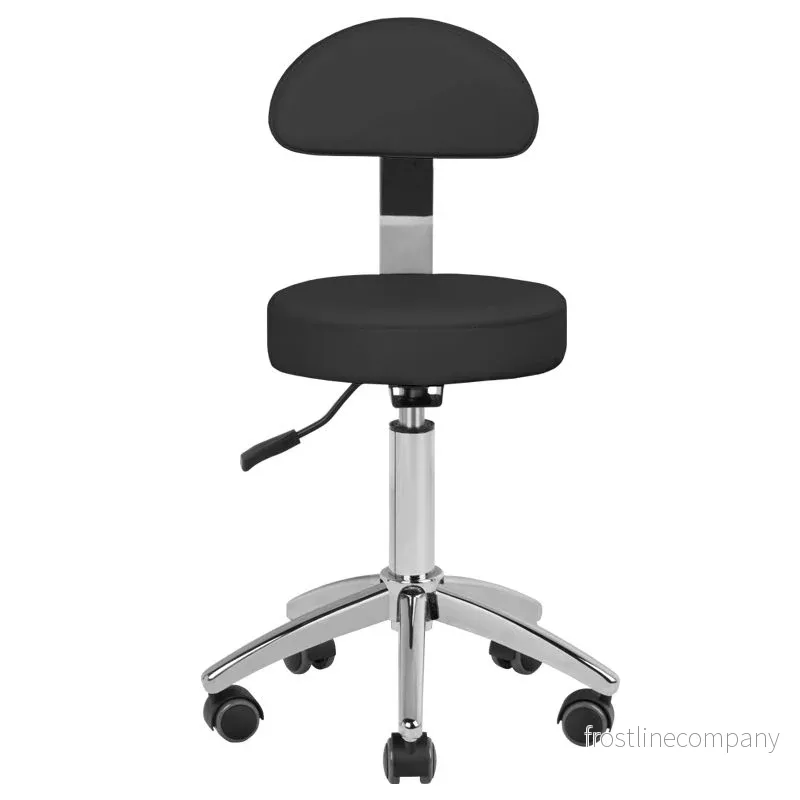 Taburett Sadelstol AM-304 Justerbar - Svart - Bild 2