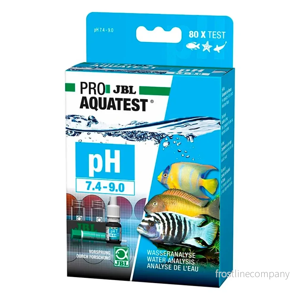 JBL ProAquaTest pH 7.4–9.0 – Exakt pH-test för akvarium & damm (ca.80 tester) JBL ProAquaTest pH 7.4–9.0 – Exakt pH-test för akvarium & damm (ca.80 tester)