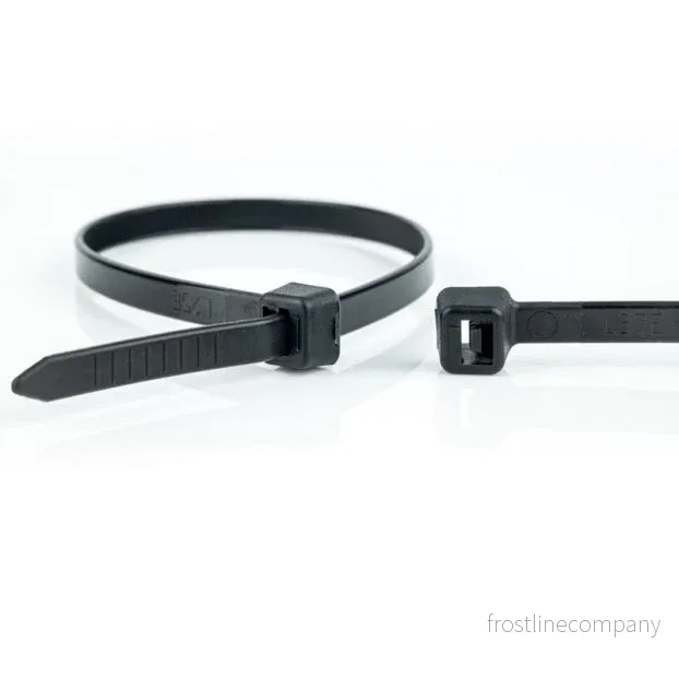 Tyrap · buntband 370 x 7,6 mm · svart (100 stycken) Tyrap · buntband 370 x 7,6 mm · svart (100 stycken)
