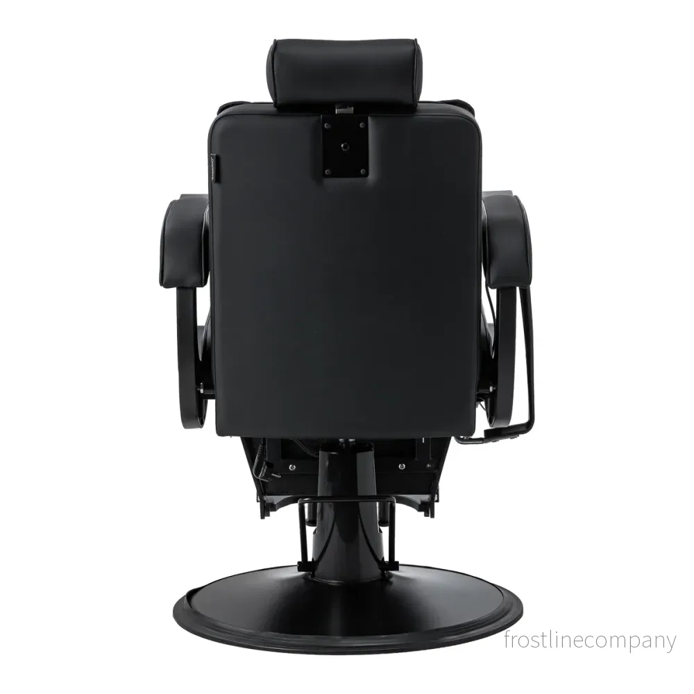 Barberstol Gabbiano Continental med Massage Svart - Bild 3
