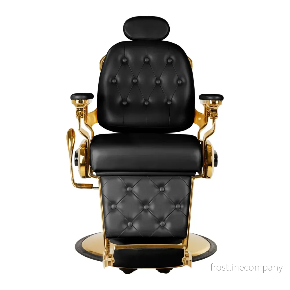 Barberstol Gabbiano Francesco - Guld/Svart - Bild 2