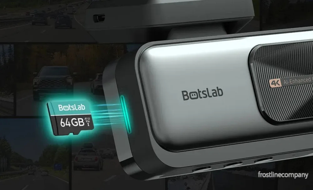 Botslab G980H Pro 2CH 4K Wifi GPS 64gb dashcam - Bild 2