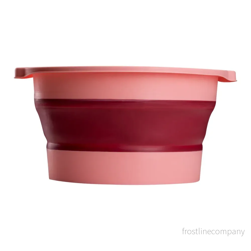 Pedikyrskål Hopfällbar Rosa - Bild 2