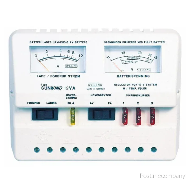 Solcellsregulator Sunwind 16VA