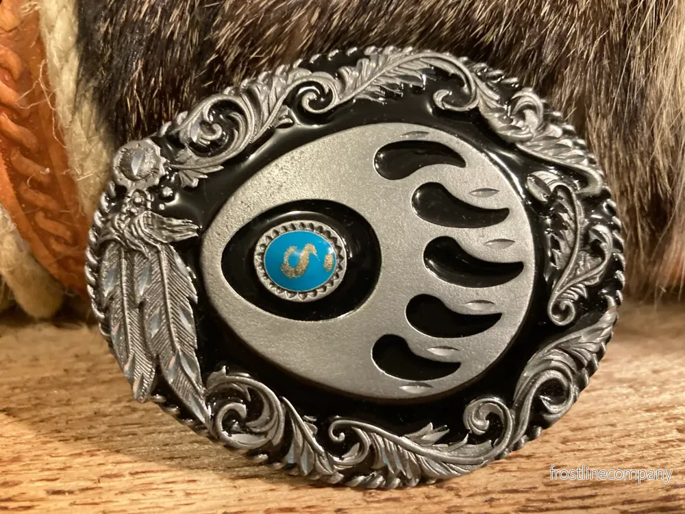 Belt Buckle Bear Paw Siskiyou